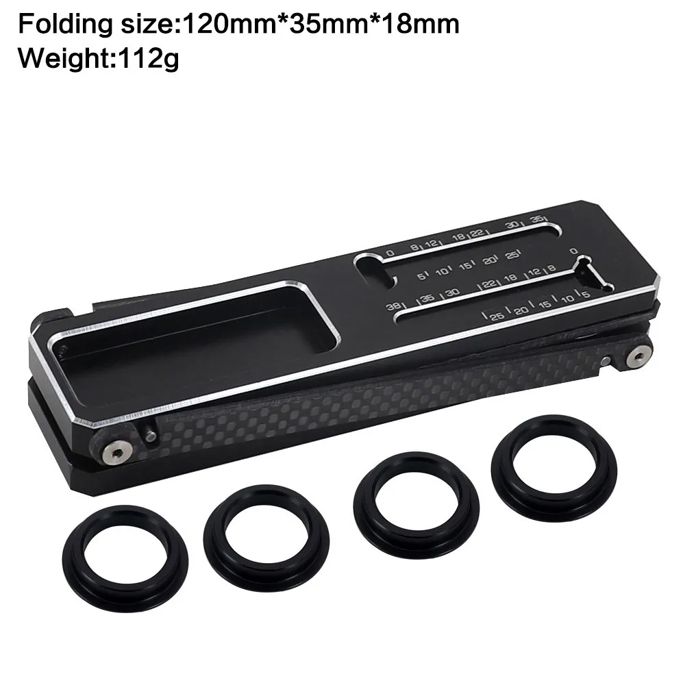 Untuk Trax/As Arrma 1/10 1/8 Kendaraan Off-Road Paduan Aluminium 7075 Rak Penempatan Suspensi Bersendi/Alat Instalasi Suspensi