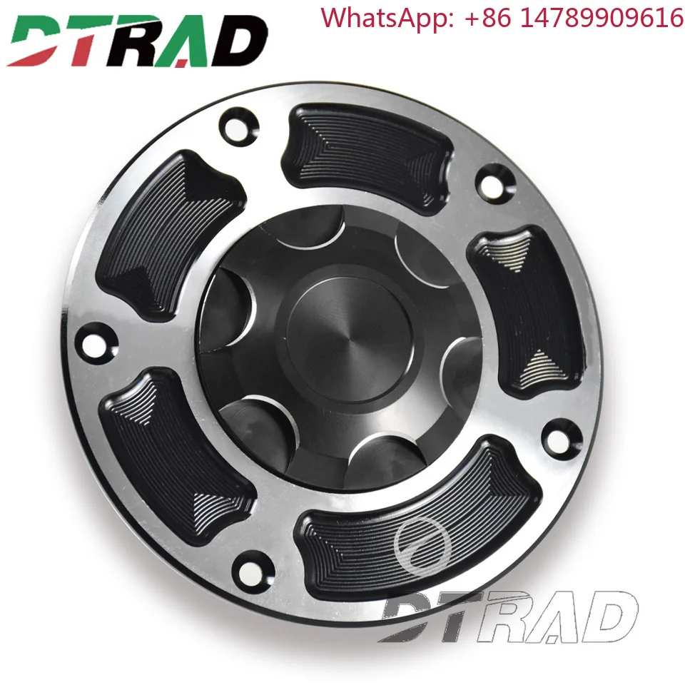 DTRAD New Quick Gas Keyless 1/4 Turn CNC Aluminum Fuel Tank Cap MOTO Guzzi SPORT 1200 4V 2009-2013 STELVIO 1200 4V 2008-2010Moto
