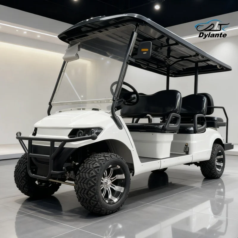 Chinese Electric Golf Cart With Golf Bag Straps And Basket Golf Bag Rain Cover Electric Golf Buggy Car For Sale Cheap Prices