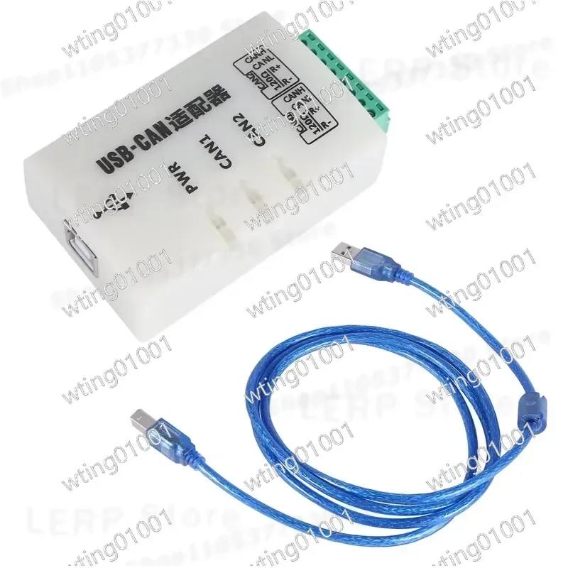 for ZLG USBCAN-2A Dual Channel Interface Converter Supporting CANopen and J1939 Protocols High Speed Data Acquisition Tool