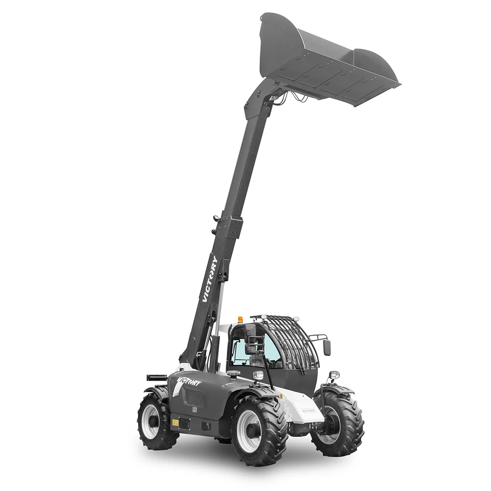 Precision-Engineered 7m Telehandler Rough Terrain Wheeled Skid Steer Loader Telescopic Handler 3.5t Chinese Telehandler