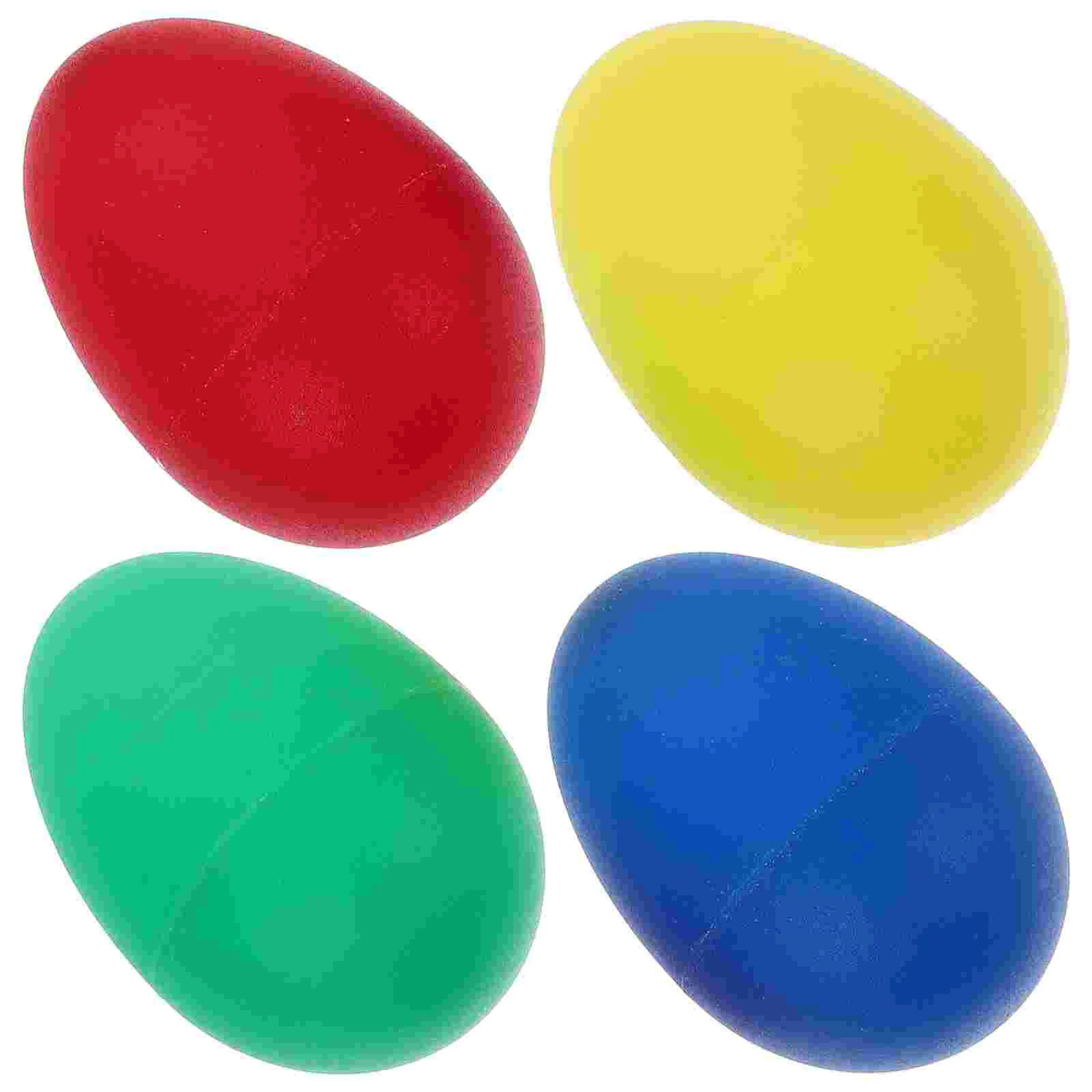 

4 Colors Plastic Percussion Musical Egg Maracas Egg Shakers Child Kids Toys Egg shakers musical Percussion egg shaker