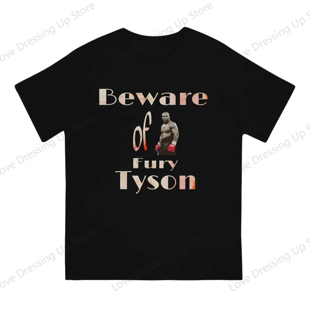 100% Cotton T-shirt Mike Tyson t shirt men Tyson fury Classic Summer Sweat Absorption Casual Short Sleeves S-6XL