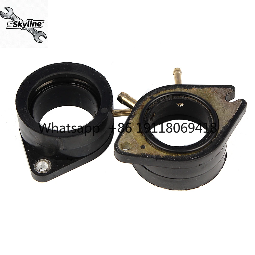 Motorcycle Carburetor Interface Adapter Intake Manifold Boots For XV700  84-87 XV920MK   1983 XV1000