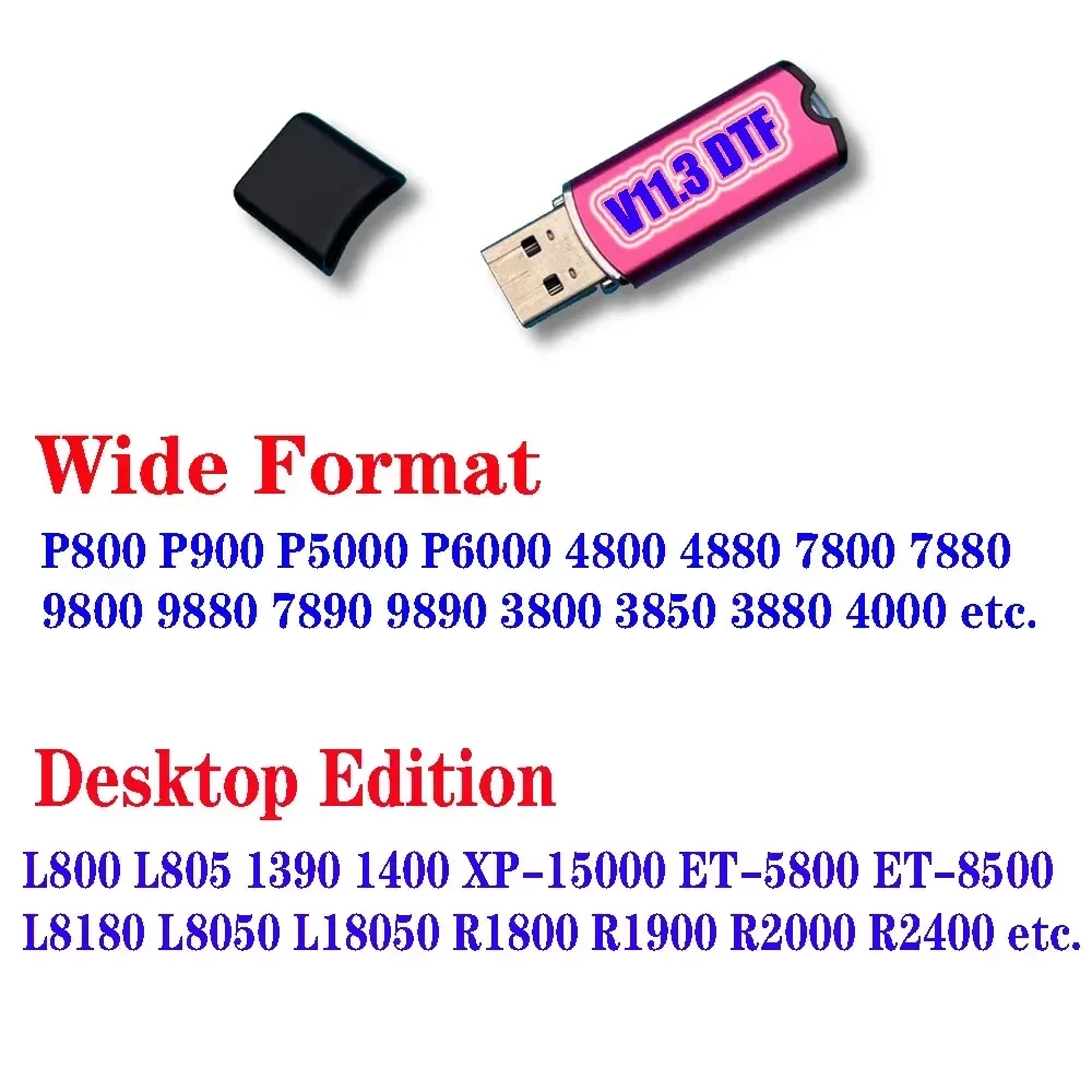 

Программная версия DTF 11,3 License Key V11.3 Rip USB-ключ для Epson EcoTank ET5800 ET5850 ETL8180 i1600 XP600 i3200 RIP Ver11.3