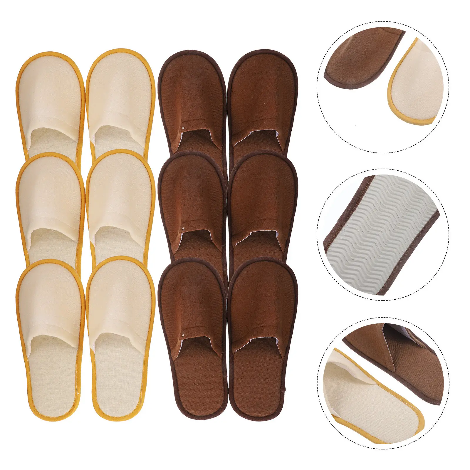 

Детские тапочки из кораллового флиса: мягкие, дышащие, одноразовые, для дома, отелей, спа-салонов, путешествий, гостей, легкие, с подошвой, не царапающей полы.