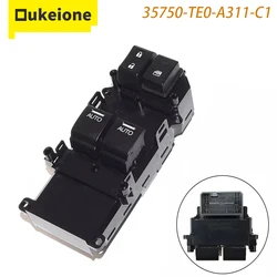 For 2008 2009 2010 2011 2012 Honda Accord EX-L Coupe Master Power Window Switch Lifter Control Button 35750-TE0-A311-C1
