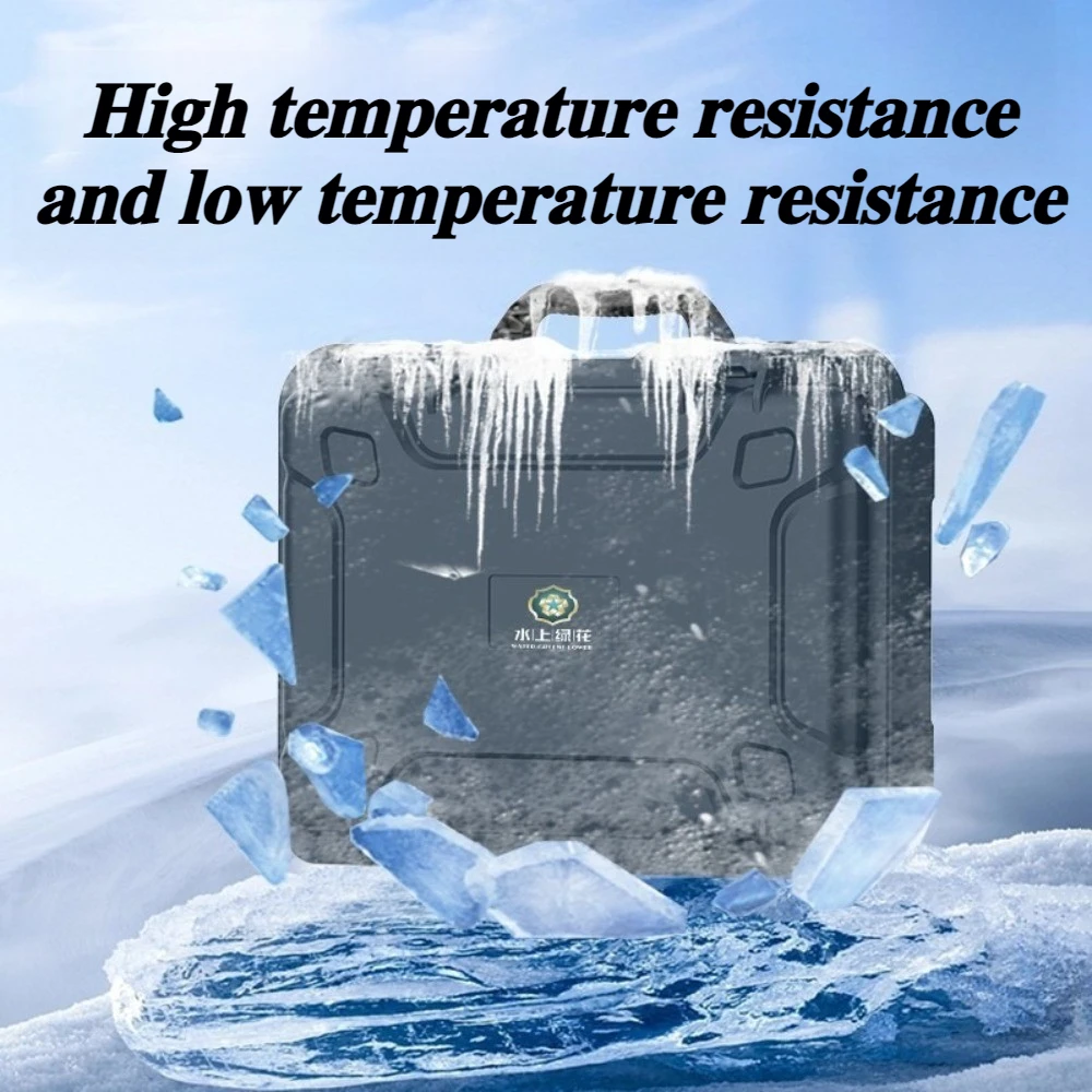 1 PC กันน้ํากล่อง Hard SAFETY Protector Organizer ฮาร์ดแวร์กล่องเครื่องมือแบบพกพาเครื่องมือมัลติฟังก์ชั่นกันกระแทก