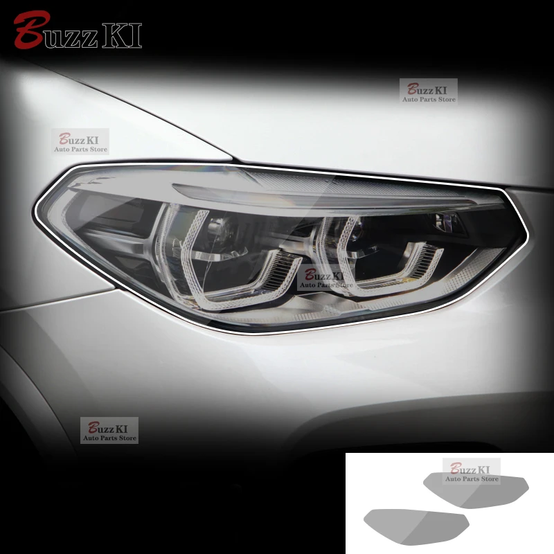 For BMW G01 X3 2018-2022 Anti-scratch Headlight Protection Rhino Skin Sticker Front Light Film Exterior Accessories Protector