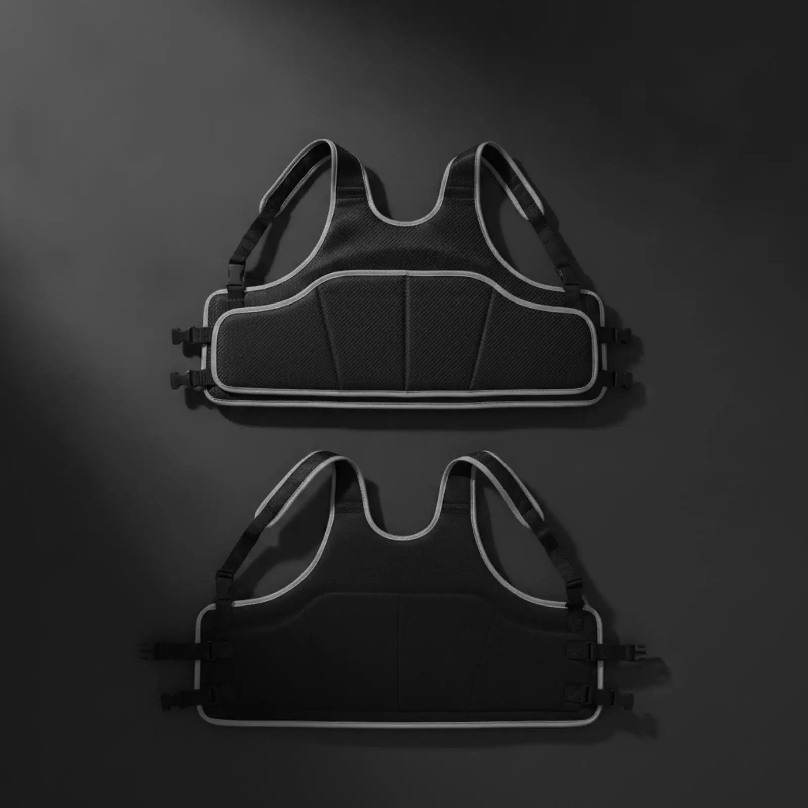 Karting Rib Protector Adult Chest Guard Neoprene Foam Padding Sleeveless Open Side Design for Racing and Taekwondo