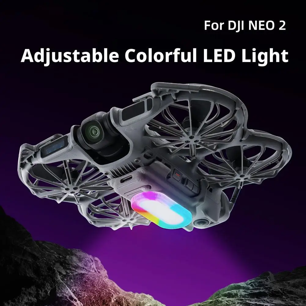 Landing Gear with Flash LED For dji NEO 2 Drone Extension Heightening stent Night Flight Light Accessories