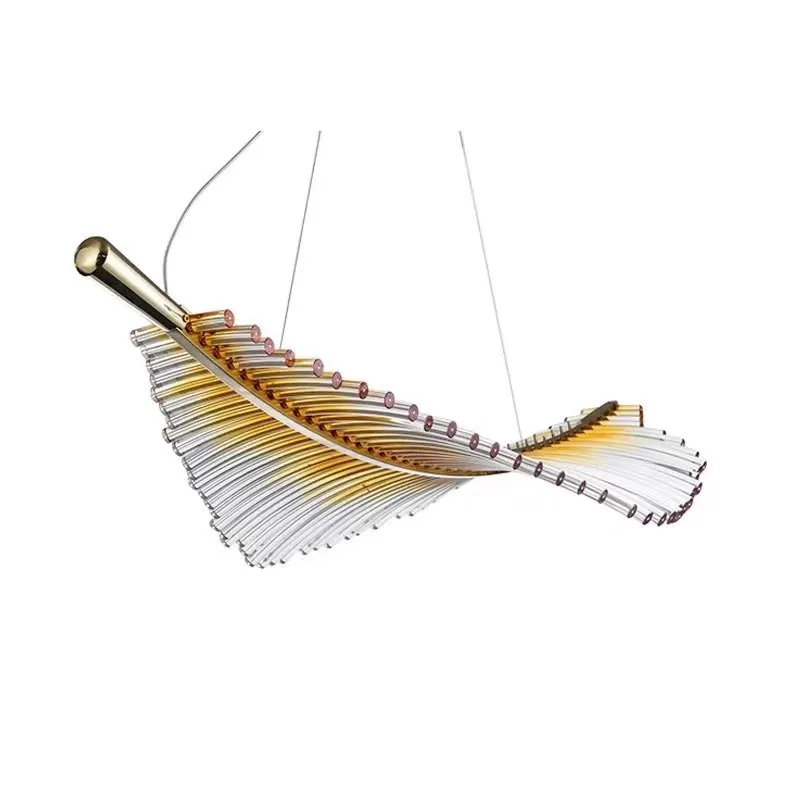 

Revolving staircase chandelier villa duplex building empty living room light exhibition hall sales department sand