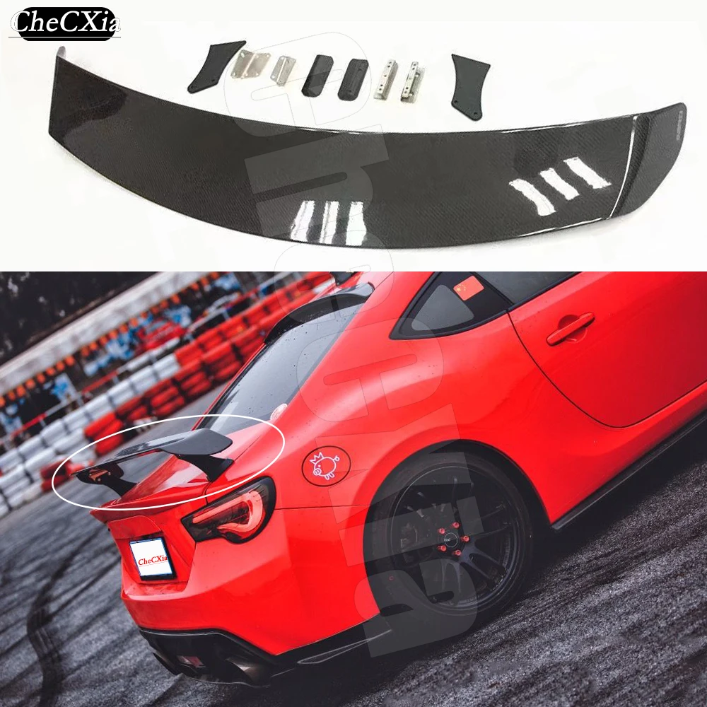 For Toyota GT86 Subaru BRZ Scion FR-S 2012-2020 SARD Style Carbon Fiber CAR REAR WING TRUNK Lip Rear Trunk Spoiler