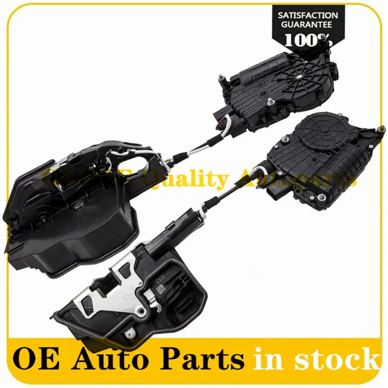 New 51217185689 51217185692 For BMW F01 F02 F04 F10 Front Door Lock Mechanism & Motor Actuator  Left +Right