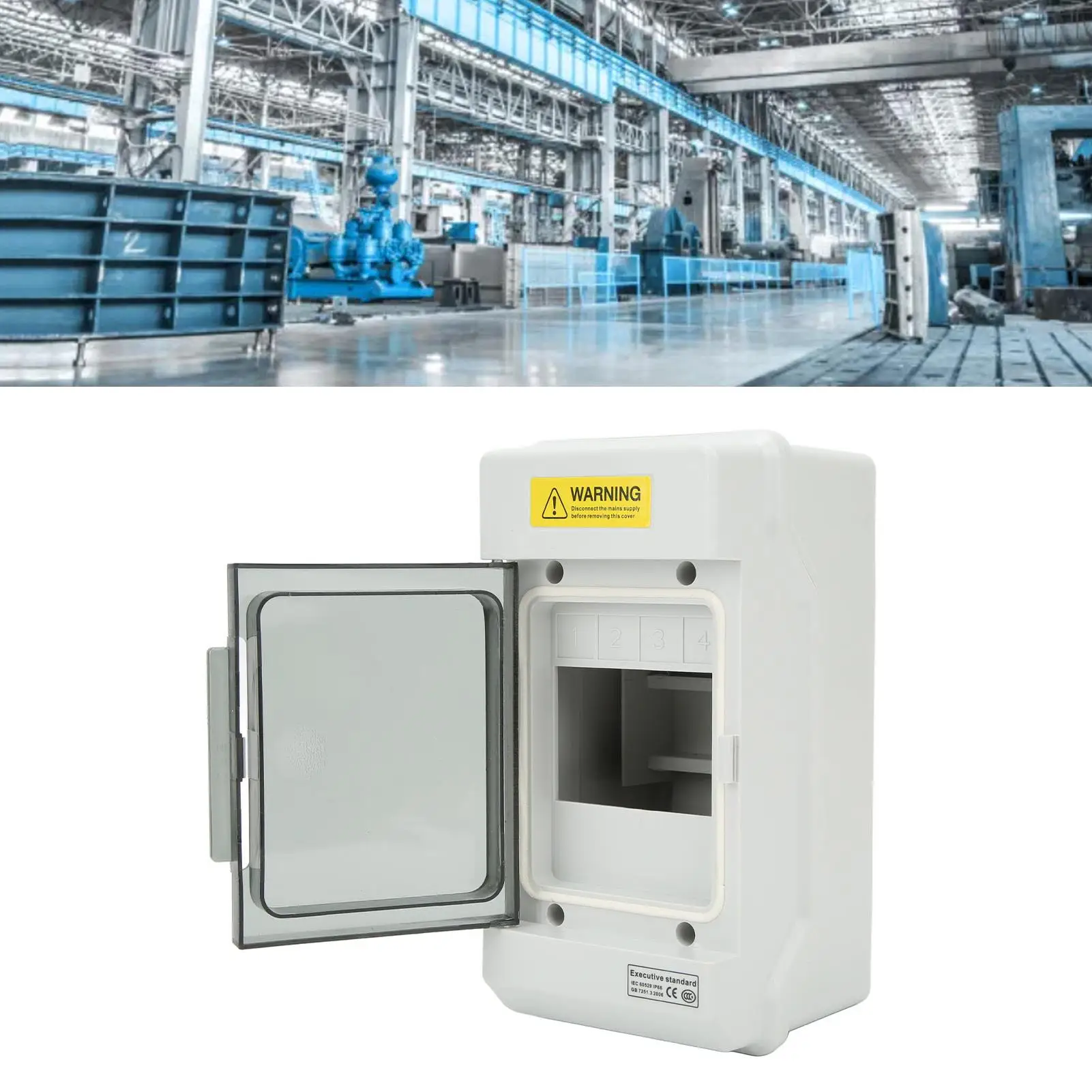 IP66 Waterproof Outdoor Distribution Box - Corrosion-Resistant Protection for factories and Industrial Use