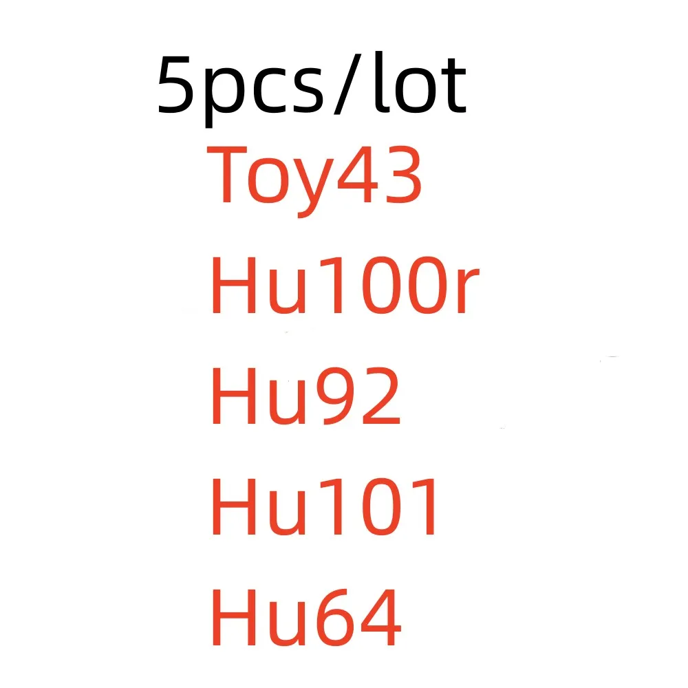 Toy43 Hu100r Hu92 Hu101 Hu64 total 5pcs