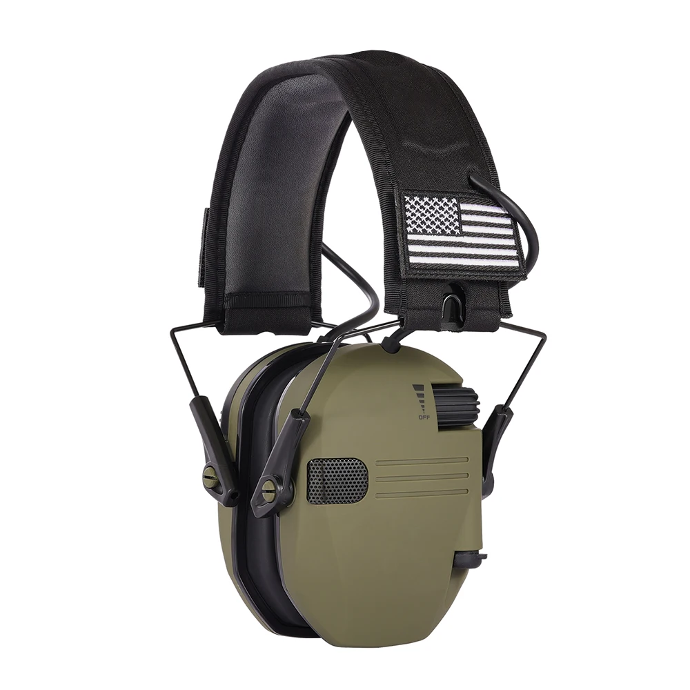 Electronic Shooting Earmuffs Pickup and Noise Reduction Impact Hearing Protection Headset Tactical Hunting Sightlines Ear Pad