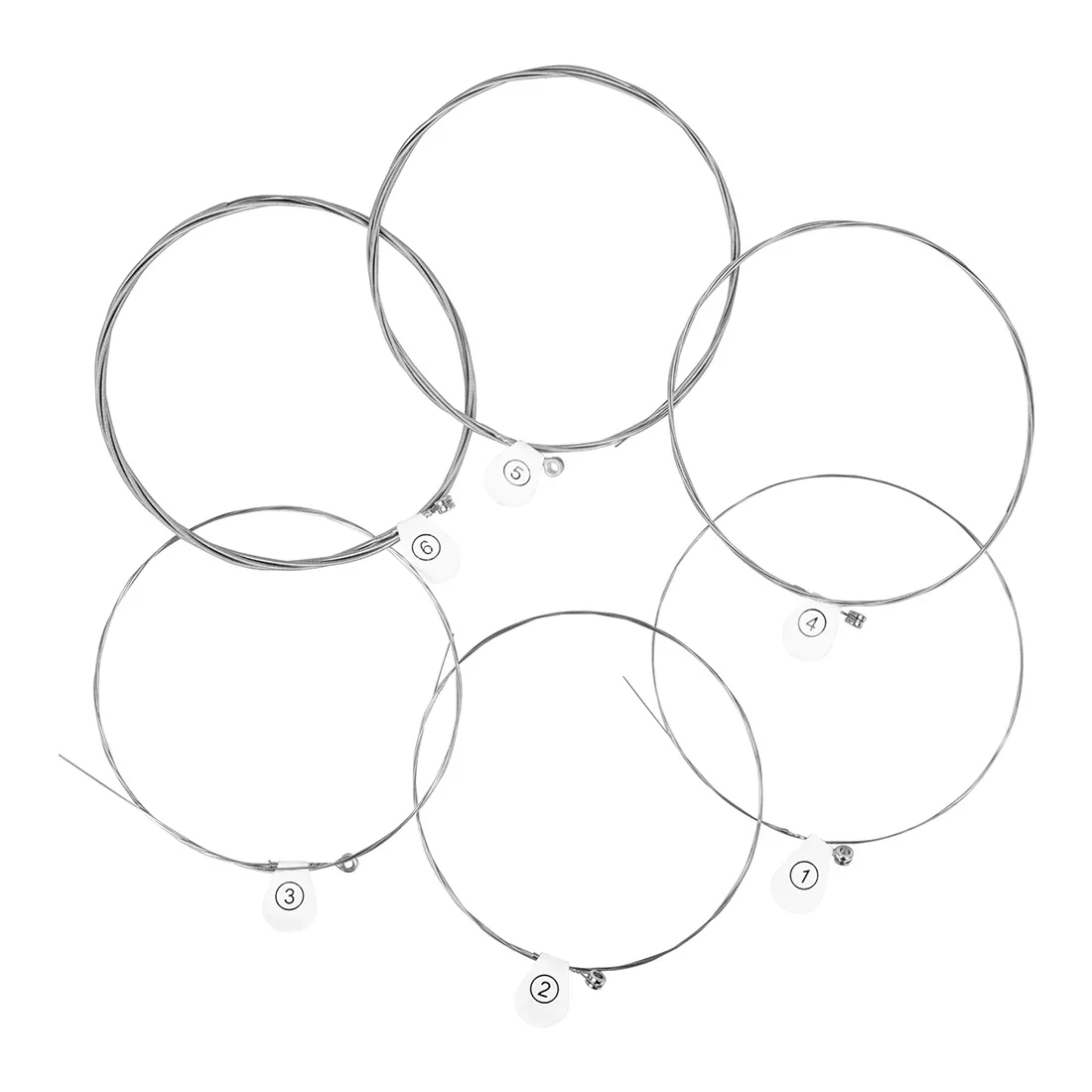 SHUFFLE-Cordes JEStrings électriques hexagonales SE10, noyau en acier à haute teneur en carbone, pièces et accessoires de salariés, 6 pièces/ensemble