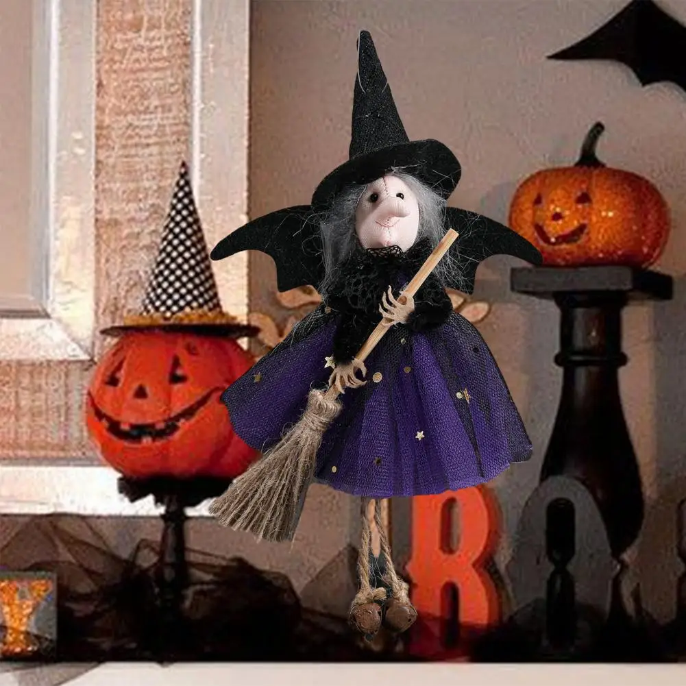 Hexe Puppe – Die perfekte dekorative Halloween-Verzierung für jede Wohnung und Terrasse