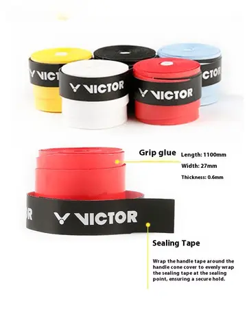 Original 10Pcs/lot y Overgrips Badminton Grip Hand Glue Tennis Racket Sweatband Racquet Accessories Fishing Rod