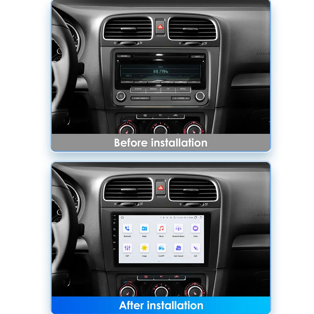 9 Inch For Chrysler Grand Voyager 2021 Pacifica Car Radio Stereo 8 Core Android 12 GPS Head Unit Navigation Multimedia Player