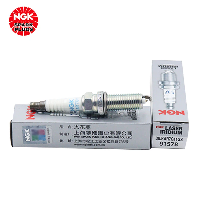 

Автомобильная свеча зажигания NGK Iridium Platinum DILKAR7G11GS 91578 для Odyssey Accord New Fit oe 122905A2A02