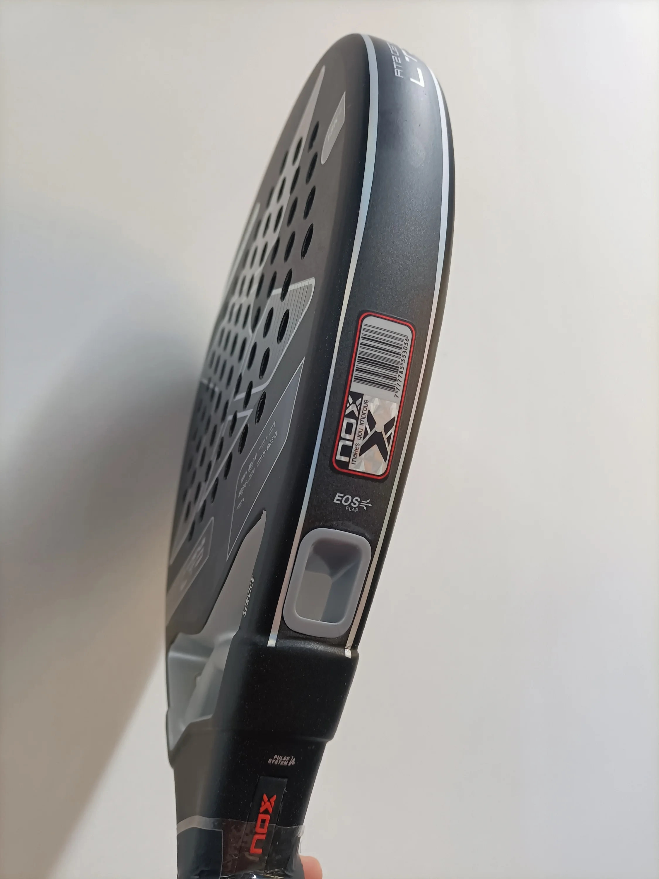 Description Picture 5 of itemPadel Tennis Racket, 3K Carbon Fiber, Eva Soft Memory Shape, Rough Surface, High Balance Padel Paddle without Bag