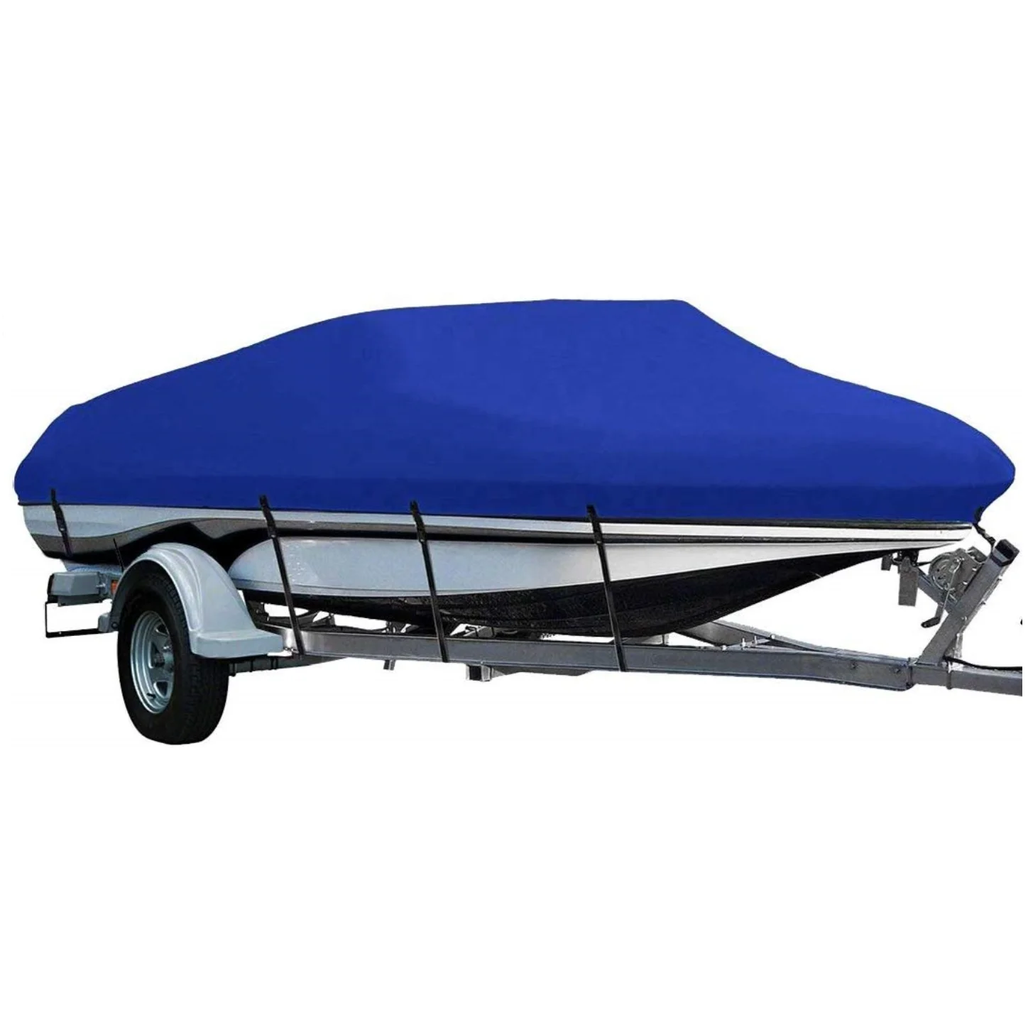 

Durable Boat Sun Shade Uv Resistant Cover 16ft 17-19ft 20-22foot 23-24ft with Straps and Buckles