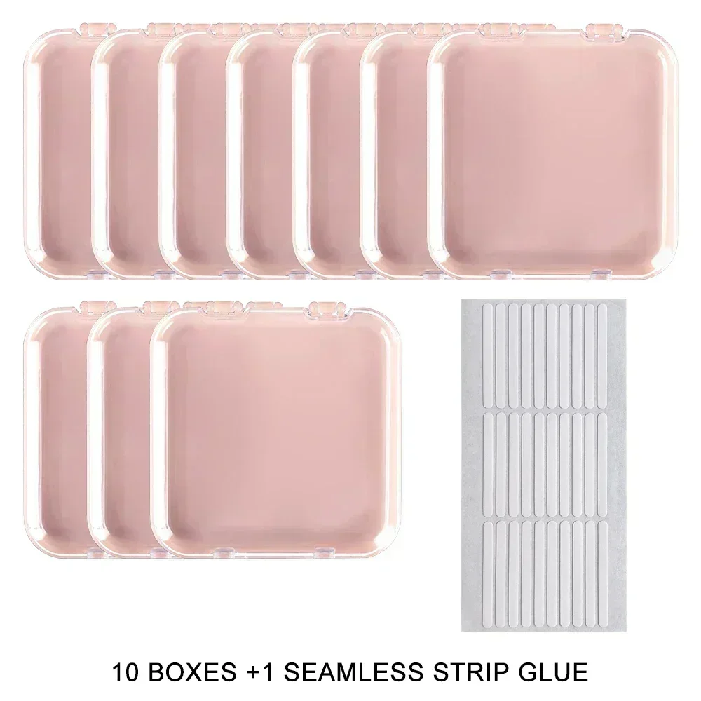 Press-On Nail Storage Acrylic Boxes