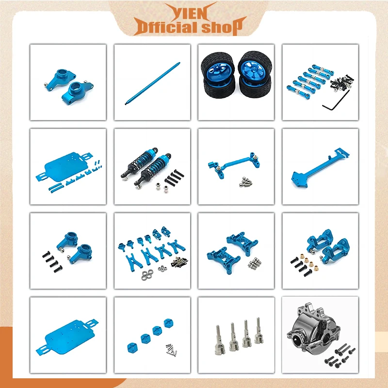 

WLtoys A949 A959 A969 A979 A959-B A969-B A979-B RC Car spare parts Car bottom A959-B-28 Upgrade metal differential Accessories