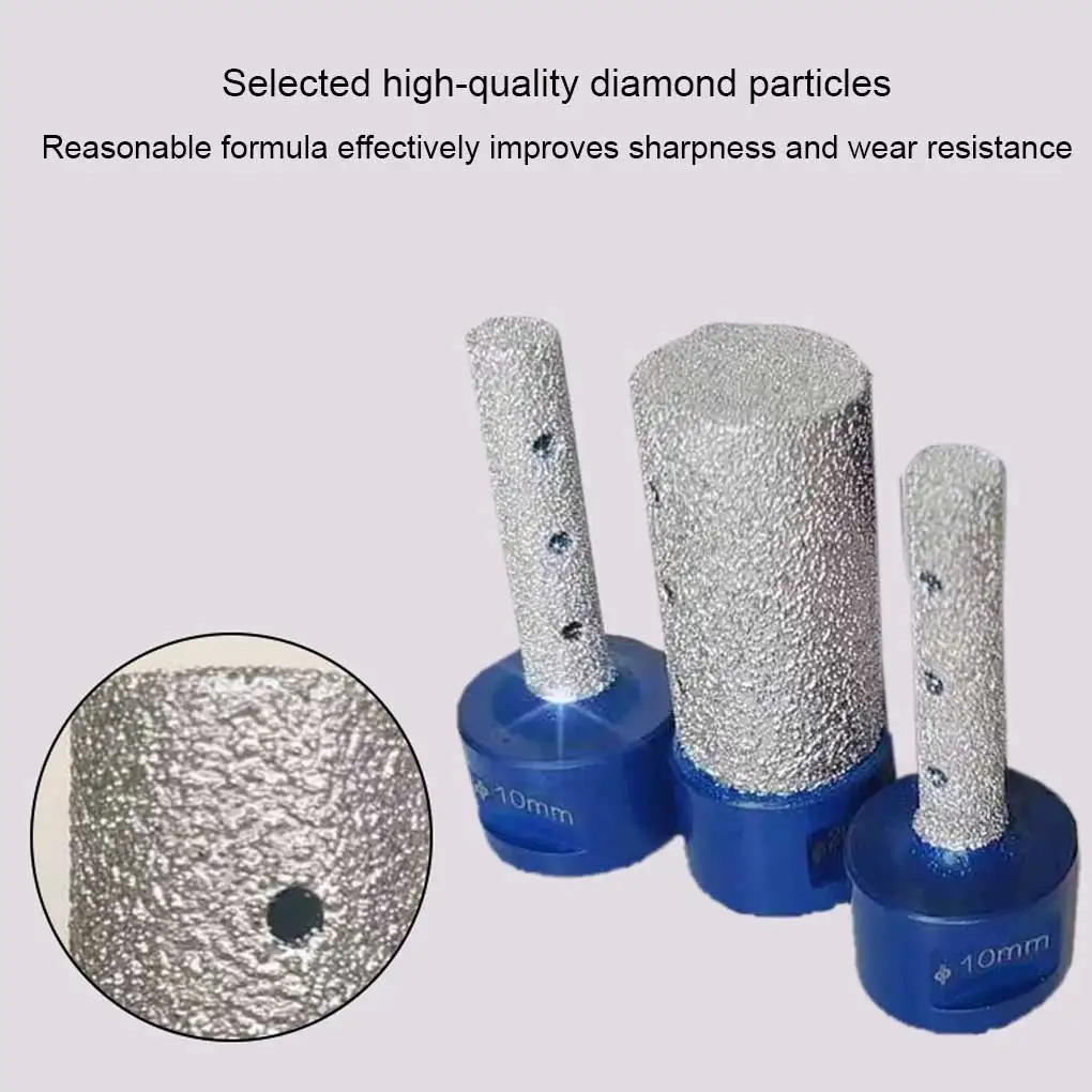 

Vaccum Brazed Fingertip Bits Home Factory Milling Slicer Porcelain Ceramic Tile Stone Tool Replacement Accessories