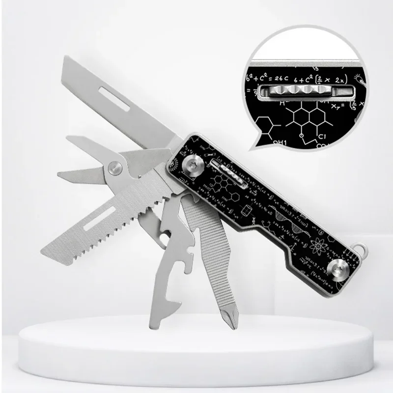 Imagem -02 - Swiss Tech Multitool em Faca Dobrável Abridor de Garrafas Chave de Fenda Mini Outdor Portátil Ferramenta Edc