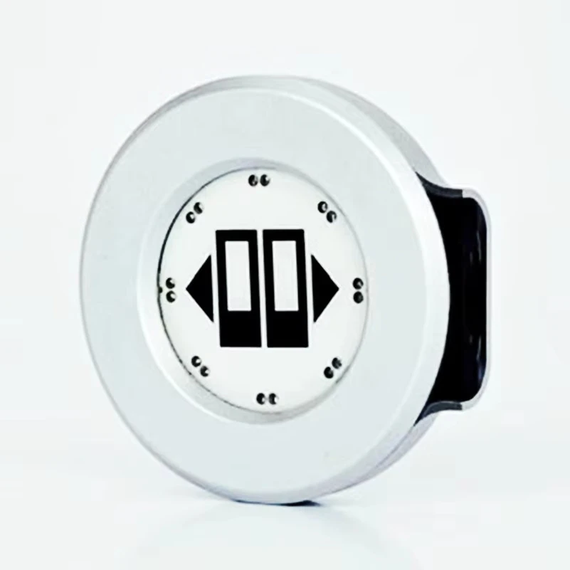 

ELEWIND TS100 Невидимый сенсорный переключатель — клейкое крепление, двусторонняя активация, 24 В постоянного тока, для стеклянных задних панелей — бесшовный см