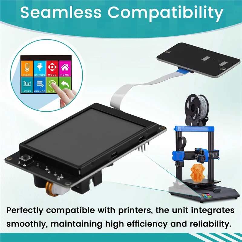 

Exquisite-For Artillery 3D Printer LCD Screen And TFT Board Easy Installation High Sensitivity Touch Control For Sidewinder X1