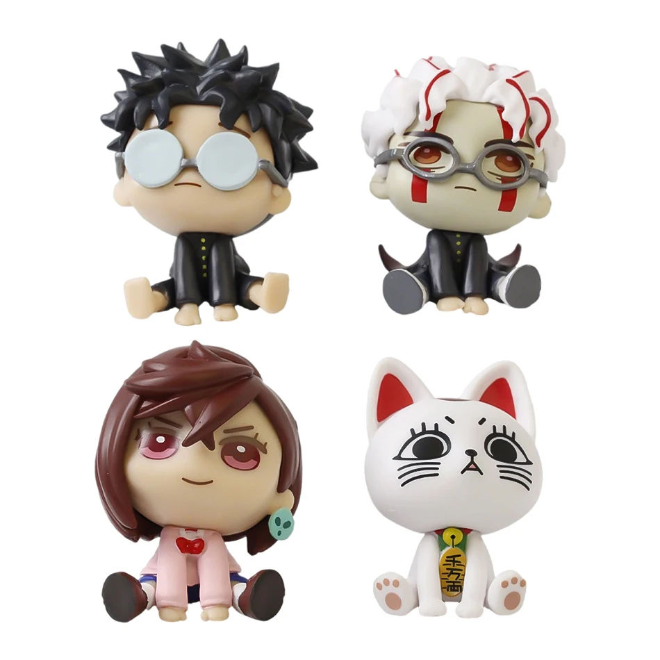 4 teile/satz Anime Dandadan Ayase Momo Takakura Ken Autobahn Oma Action Modell Pvc Spielzeug Sammlung Desktop Zubehör Geschenk – Detail 3