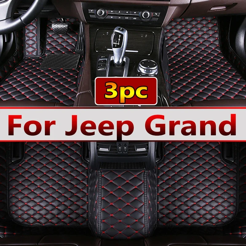 Car Floor Mats For Jeep Grand Cherokee WK2 2021 2020 2019 2018 2017 2016 2015 2014 2013 2012 Auto Interior Carpets Custom Covers