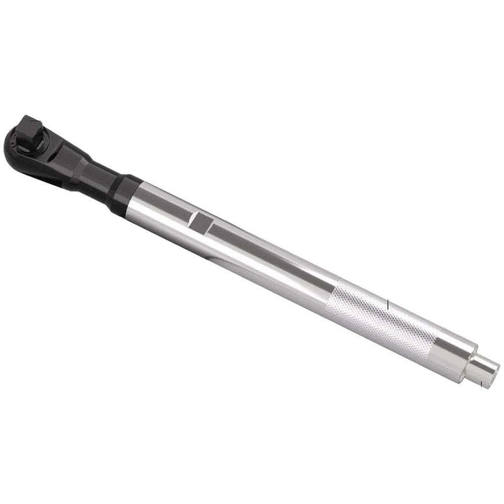 1/2 Inch Drive 72 Tooth Ratchet Wrench Extended Handle For Tight Spaces Chromium Vanadium Steel Bidirectional Tool