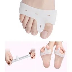 Silicone Toe Hallux Valgus Separators Straightener Bunion Relief Pads Toe Separator Forefoot Pad Corrector De Juanetes Para Pies