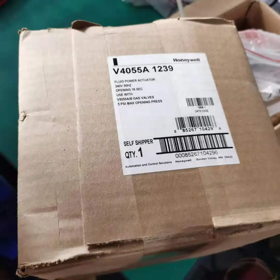 2025 Honeywell, AS, 5 aktuator elektro-hidraulik asli V4055A1239 tersedia