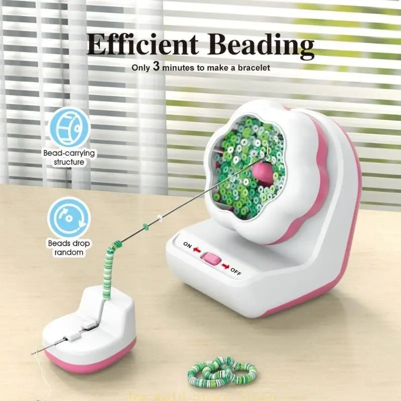 

C71b Essential Jewelry Make Electric Bead Spinner Bracelet Bearglet Machine