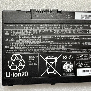 FPCBP531 FPCBP528 FPCBP530 Batterie, FPCBP537, U727, P727, P728, U729, U728, E548, U757, U. U758, T937, T938, E548 12 Hauptumsatzbatterien Fujitsu - №12