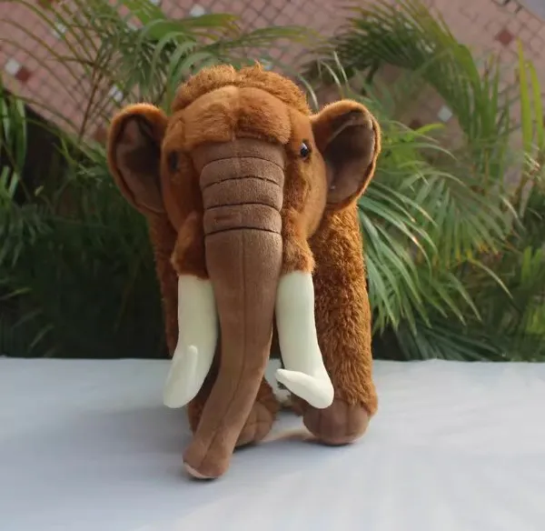 TAMMYFLYFLY Lifelike Woolly Mammoth Plush,13