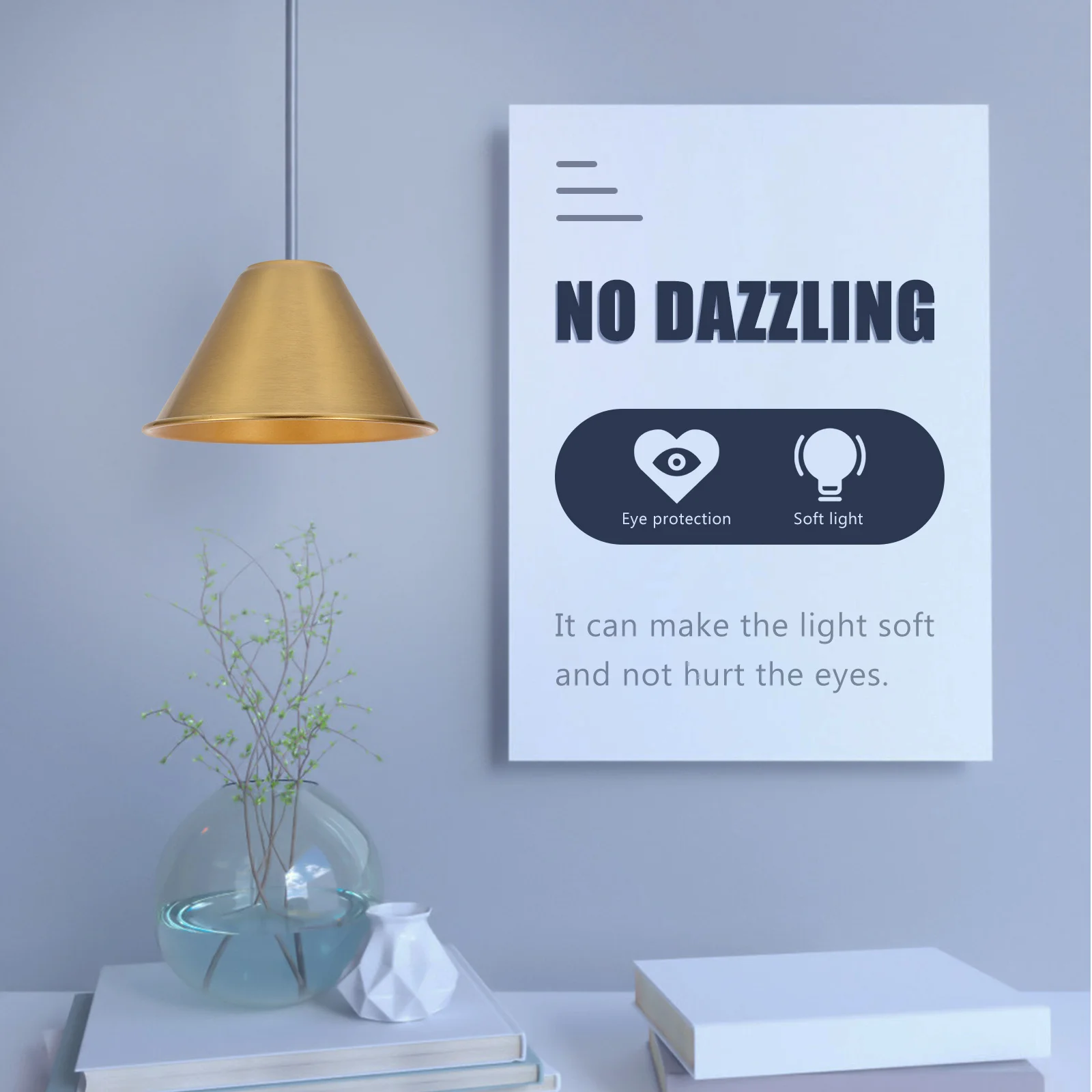 

Vintage Copper Plated Lamp Shade Metal Table Floor Desk Lamp Replacement Light Cover Decorative Indoor Lighting Fixture