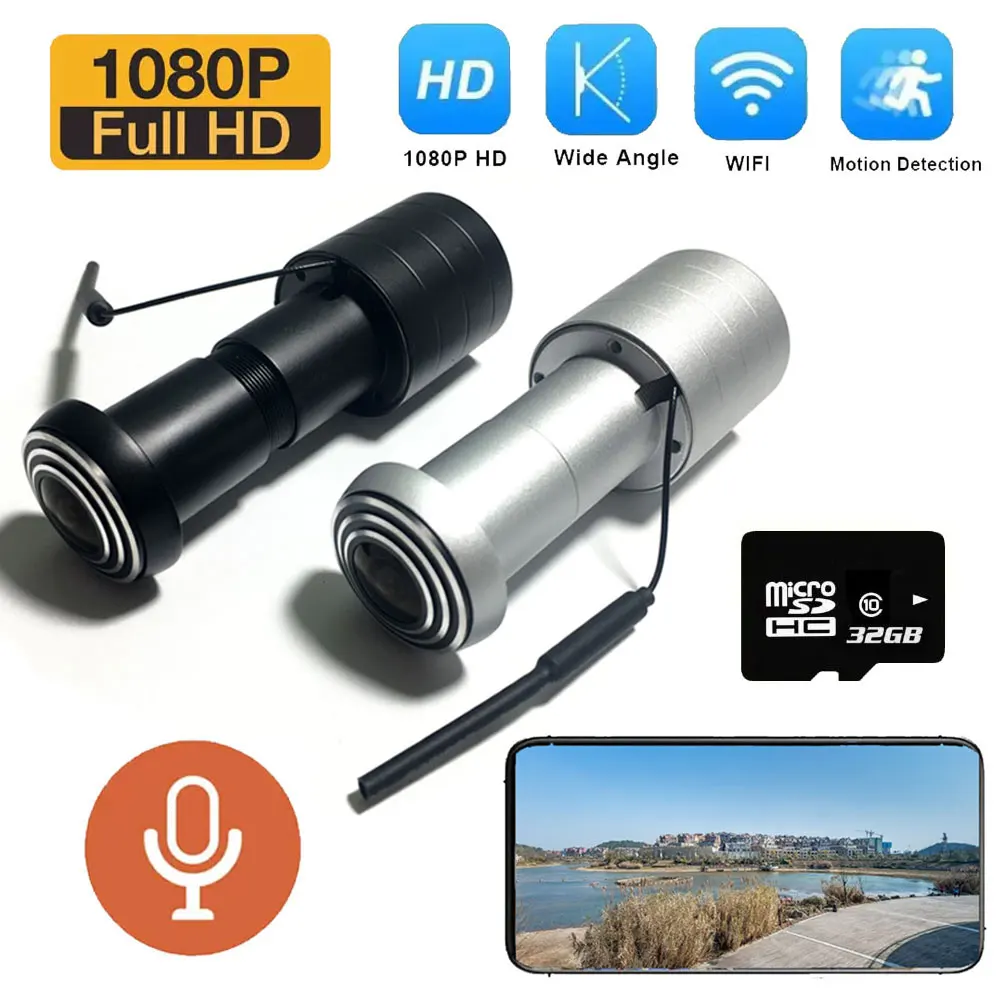 Neuer Tuya Mini 5G WLAN-Türspion mit 3MP-Kamera, Weitwinkel-Fischaugenobjektiv, CCTV-Netzwerk, Audio-Horn, P2P, Onvif