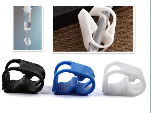Imagen 1 del producto 10 Uds sujeción 6-12mm tubo de pellizco médico abrazadera ajustable Robert Control de flujo de infusión abrazadera de manguera de sifón POM