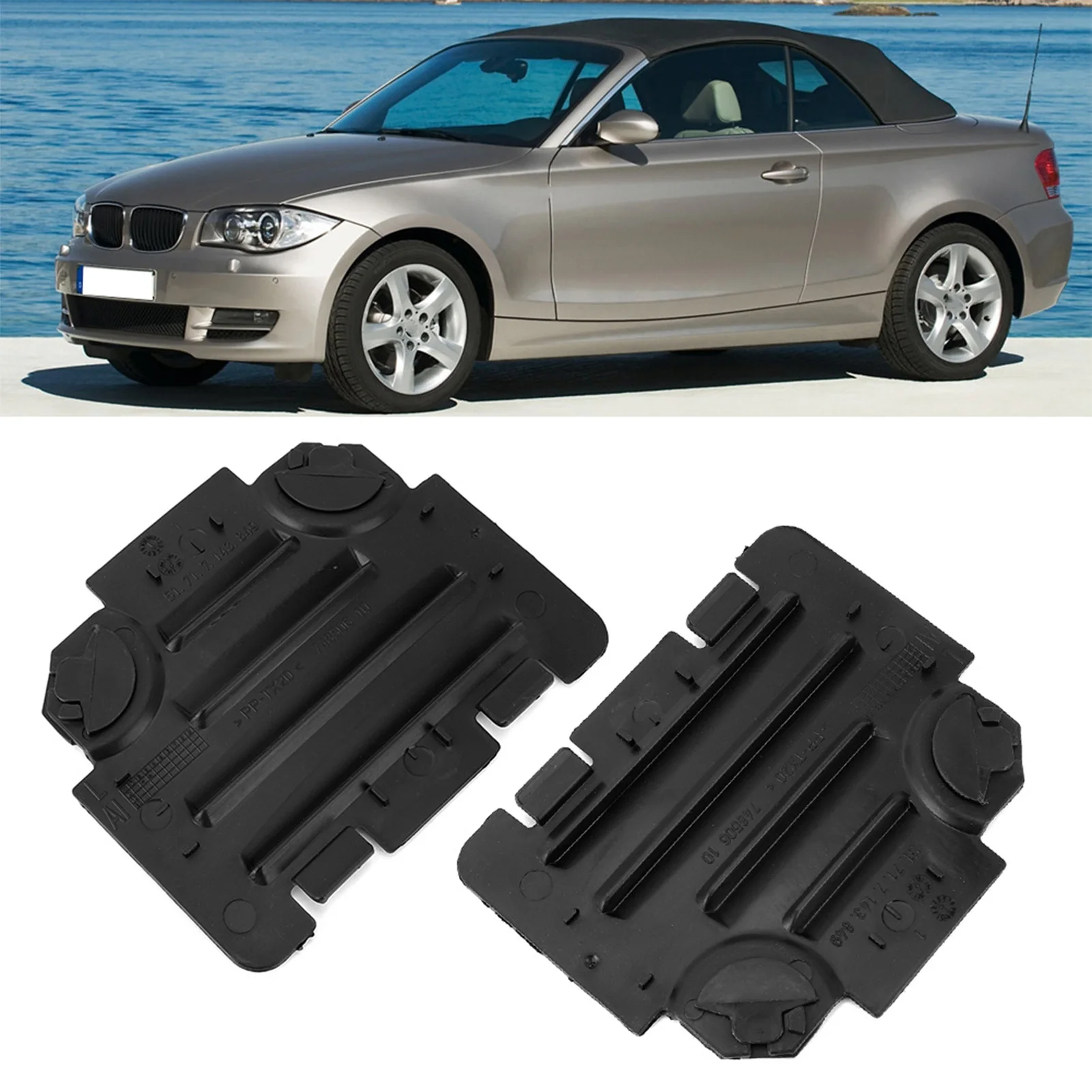 

Passenger Vent Access Headlight Cover 51717143849 Fit For E82 E88 E90 E91 M3 325i 330i 328i