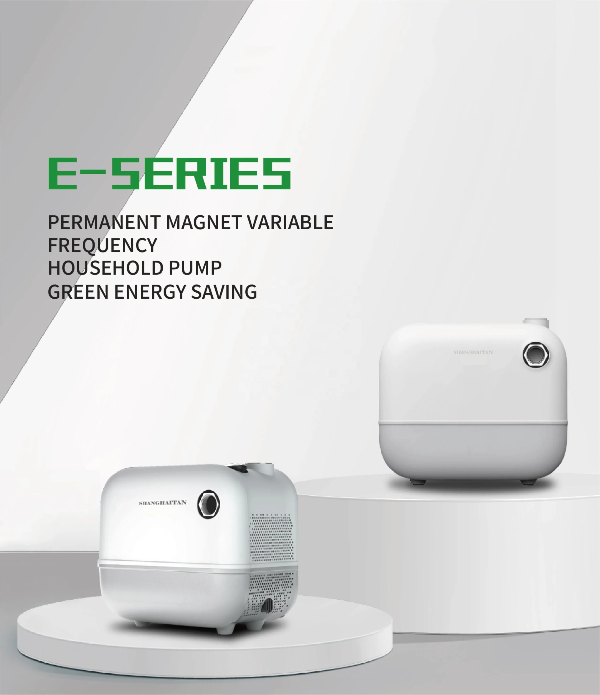 Pompa Air Sentrifugal Multistage Cerdas dengan Inverter Pintar dan Motor Magnet Permanen