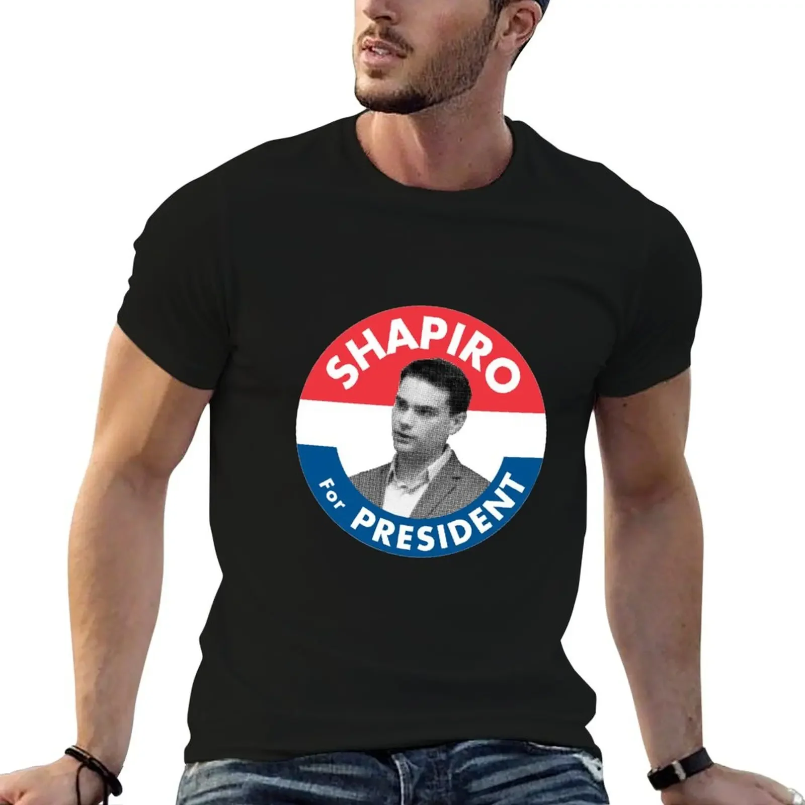 Ben Shapiro Campaign Logo T-Shirt quick-drying summer top graphics t shirts men