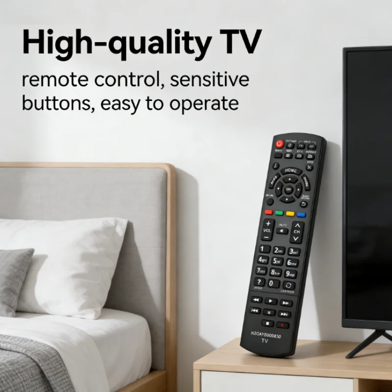 

Plug & Play N2QAYB000816 Remote Control for Panasonic, Compatible with TX-32A400E TX-42A400E