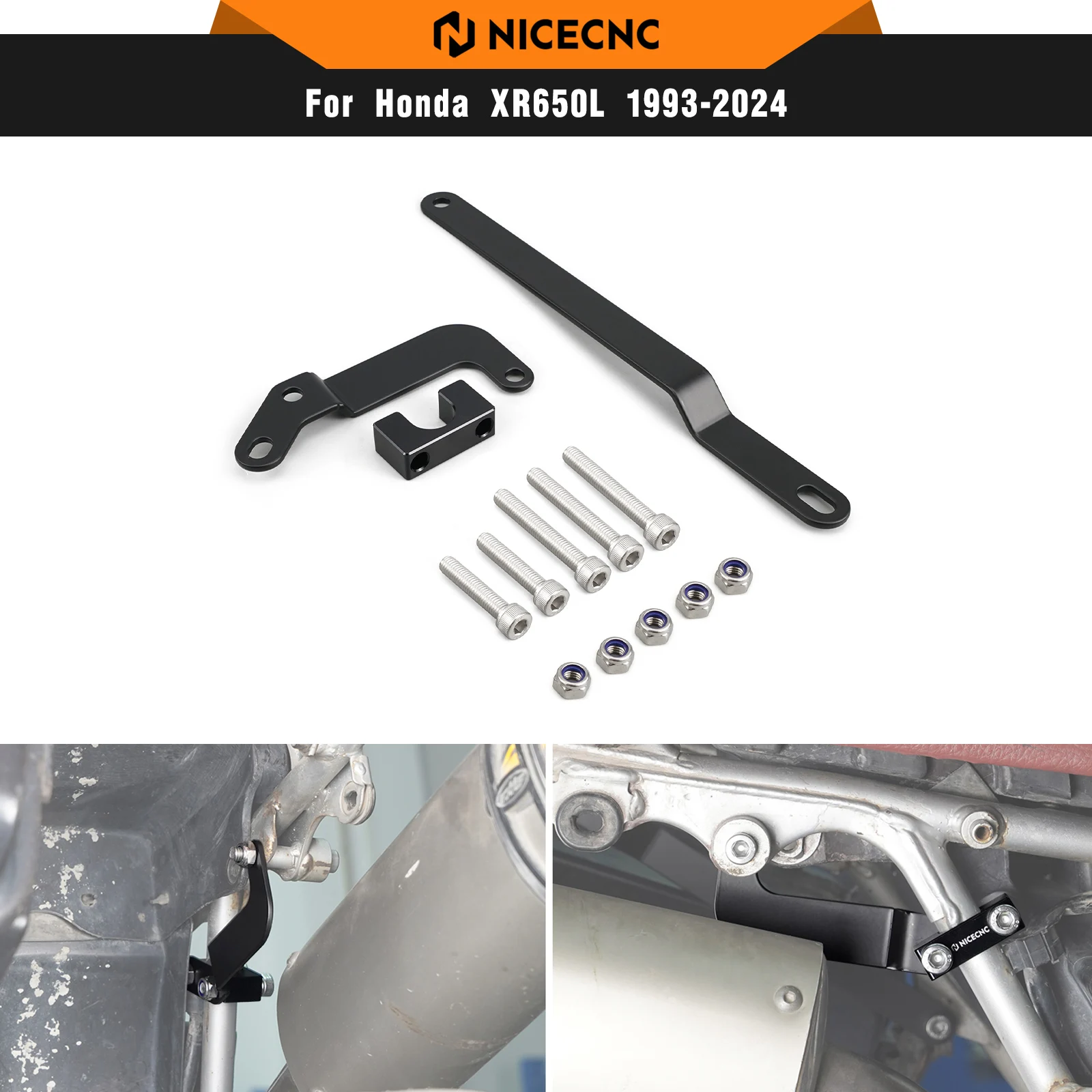 

NICECNC For Honda XR650L 1993-2025 2024 Motorcycle Rear Subframe Support Arm Subframe Support Reinforcement XR 650L Accessories